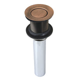Pop - Up Bathroom Drain in Antiqued Copper 1.5"- DR500AC