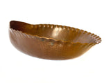 VENUS in Aged Copper - VS070AG - Shell Shape Vessel Bathroom Copper Sink - 16.5 x 15 x 6.25" - Thick Gauge 14