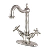 Single Hole Bathroom Faucet in Brushed Nickel - BFKS1438BEX - Artesano Copper Sinks
