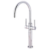 Vessel Bathroom Faucet in Polish Chrome - BFKS8091DL - Artesano Copper Sinks