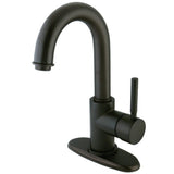 Single Hole Bathroom Faucet in Oil Rubbed Bronze - BFKS8435DL - Artesano Copper Sinks