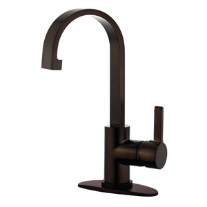 Single Hole Bathroom Faucet in Oil Rubbed Bronze - BFLS8215CTL - Artesano Copper Sinks