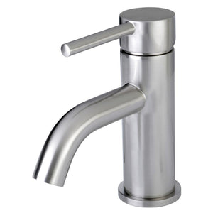 Single Hole Bathroom Faucet in Brushed Nickel - BFLS8228DL - Artesano Copper Sinks