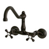 Wall Mount Kitchen Faucet in Oil Rubbed Bronze - KFKS3225AX - Artesano Copper Sinks