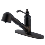 Pull - Out Kitchen Faucet in Oil Rubbed Bronze  - KFKS7895TL - Artesano Copper Sinks