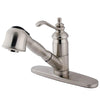 Pull - Out Kitchen Faucet in Brushed Nickel - KFKS7898TL - Artesano Copper Sinks