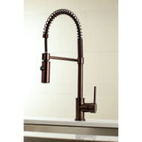 Pre- Rinse  Kitchen Faucet in Oil Rubbed Bronze - KFLS8775DL - Artesano Copper Sinks