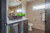 KIRO in Natural - VS035NA -  Rectangular Vessel Bathroom Copper Sink - 20 x 13 x 5" - Double Wall