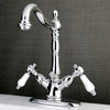 Single Hole Bathroom Faucet in Polish Chrome - BFKS1431BPL - Artesano Copper Sinks
