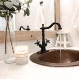 Single Hole Bathroom Faucet in Oil Rubbed Bronze - BFKS1435BEX - Artesano Copper Sinks