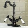 Single Hole Bathroom Faucet in Oil Rubbed Bronze - BFKS1435BPL - Artesano Copper Sinks