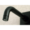 Wall Mount Bathroom Faucet in Matte Black - BFKS8110DL - Artesano Copper Sinks