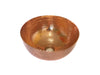 RIVERA Jr.- Round VESSEL Bathroom Copper Sink in Polished Copper 12.25 x 6" - VS001PC-Jr. (Thick Gauge #14)