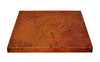 MTO - Square table top in NATURAL - www.artesanocoppersinks.com